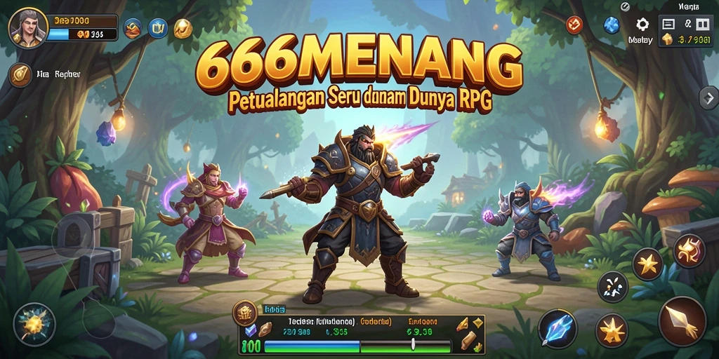 Gameplay RPG yang menakjubkan dan penuh aksi.