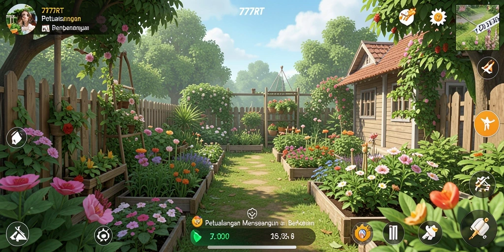 Gameplay menarik dalam 777RT di dunia pertanian.