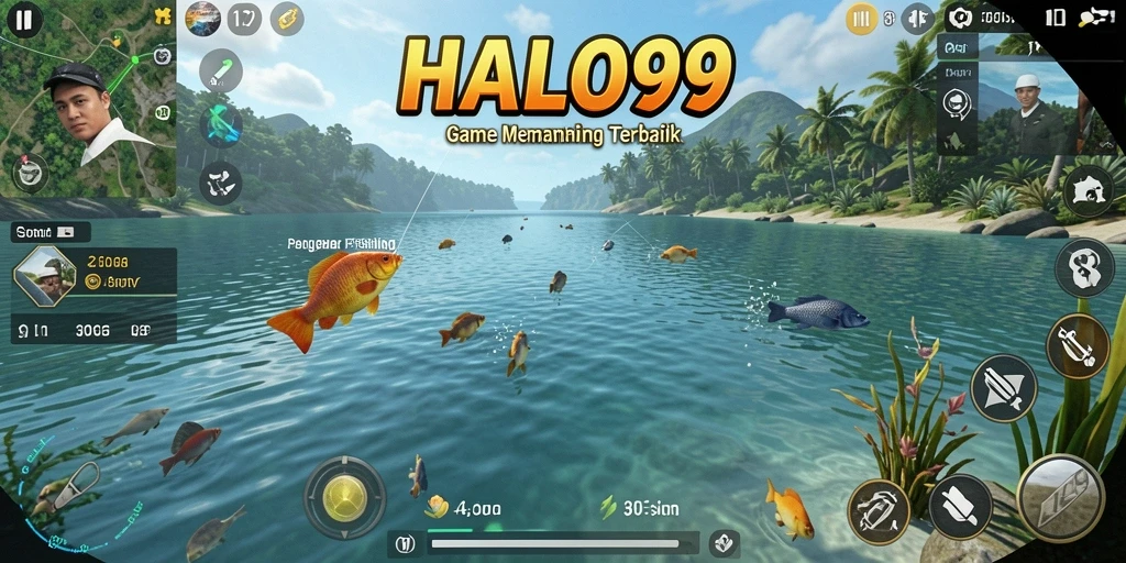 Gameplay HALO99 yang memukau dan menantang dalam memancing.