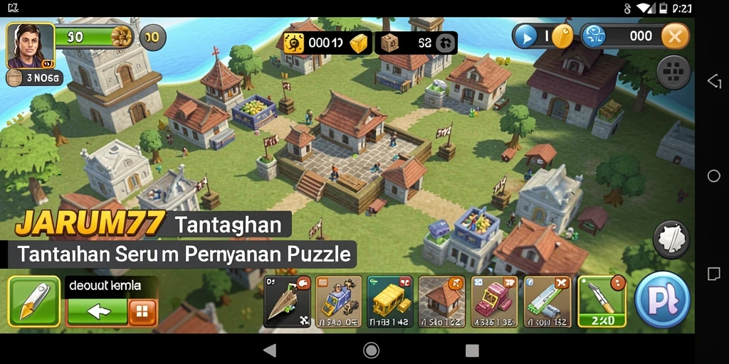 Tampilan gameplay JARUM77 yang mengasyikkan dan penuh warna.