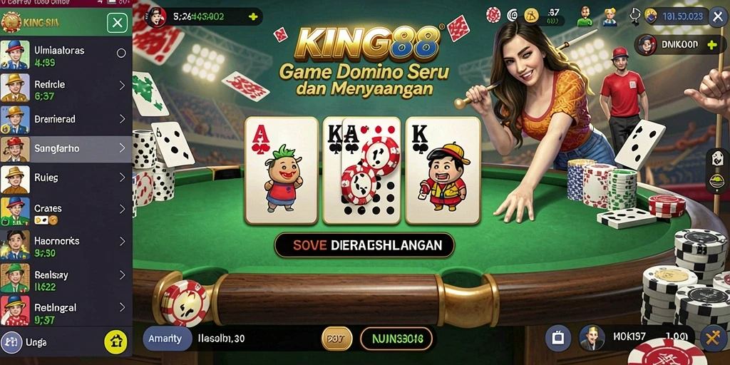 Tampilan gameplay seru dan menarik dari KING88.