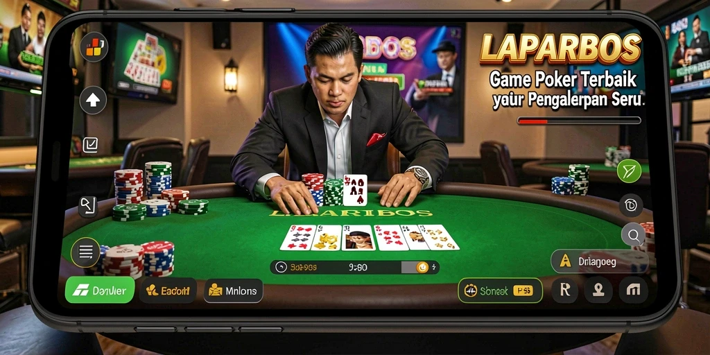 Tampilan gameplay LAPARBOS yang mendebarkan dan interaktif.