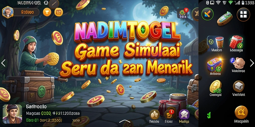 Gameplay NADIMTOGEL yang menegangkan dan seru.