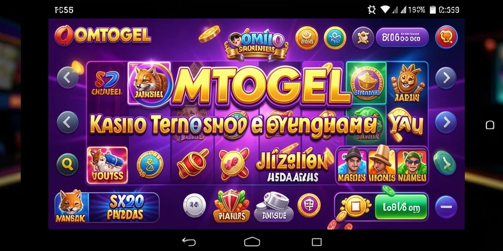 Tampilan menakjubkan dari gameplay Kasino di OMTOGEL.
