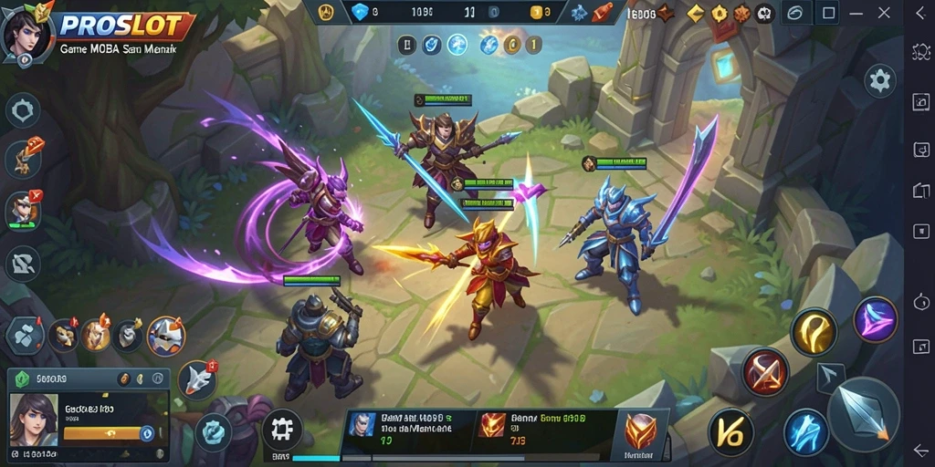 Gameplay seru dan kompetitif dalam PROSLOT.
