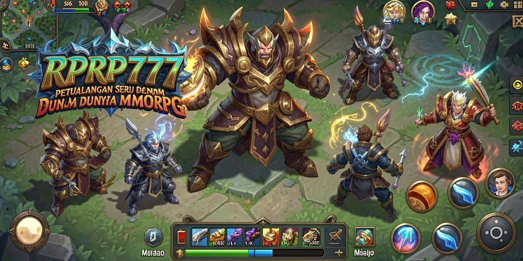 Tampilan gameplay RPRP777 dengan aksi seru dan grafis menarik.