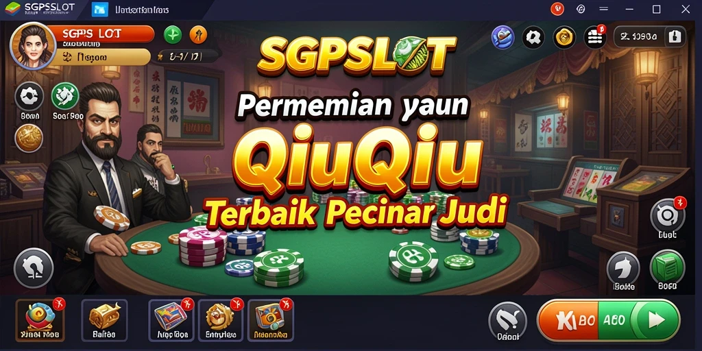 Tampilan gameplay QiuQiu yang interaktif dan mengasyikkan di SGPSLOT.