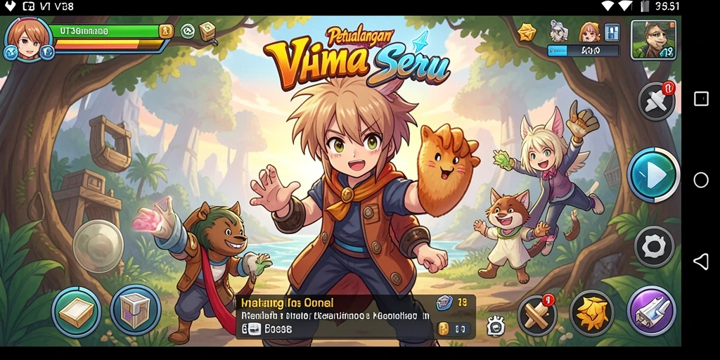 Tampilan gameplay VT38 yang memukau dan penuh aksi.
