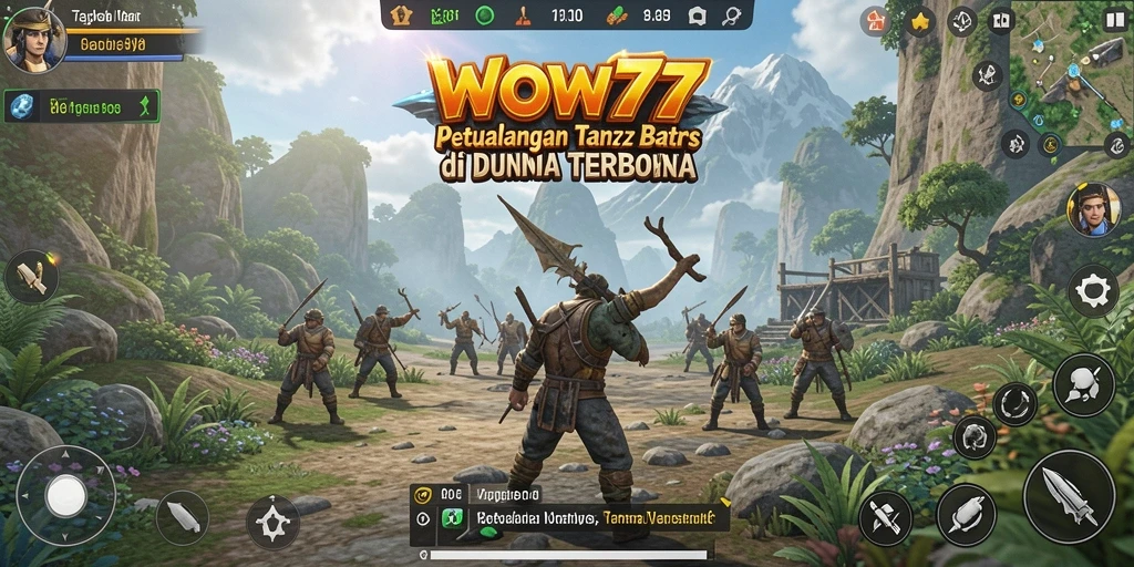 Gameplay WOW77 menampilkan dunia terbuka yang mengagumkan dan interaksi yang dinamis.